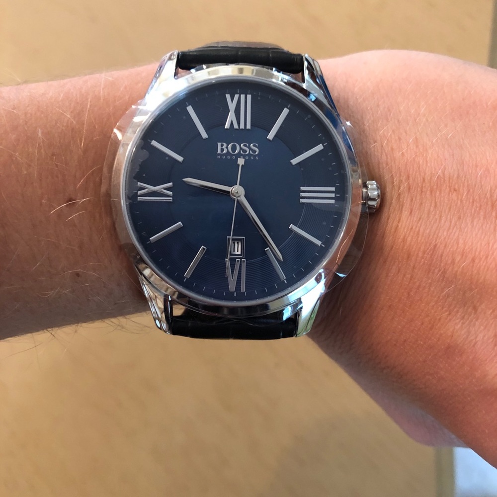 Never wore Hugo Boss watch